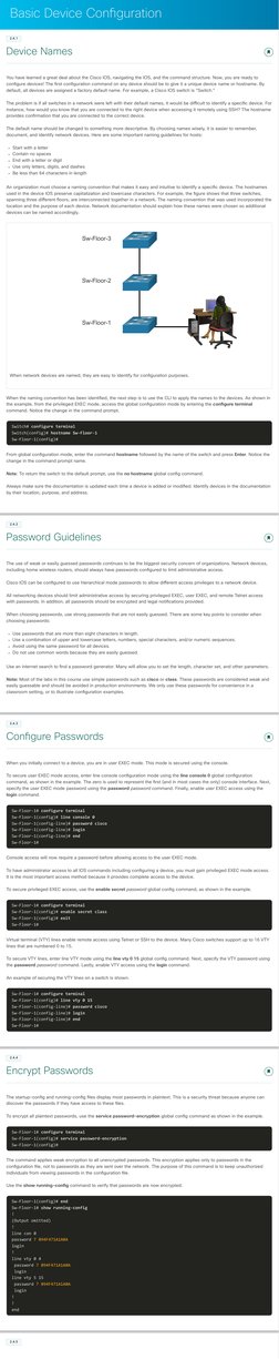 Basic Cisco Device Configuration Guide | PDF | Password | Command Line ...