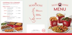 CATERING TO A CROWD?
PARTY PACKS
FAMILY FEAST
SMALL
MEDIUM
LARGE
Order Online:
pandaexpress.com/orders
	
The best way to feed