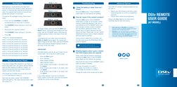 DSTV Remote Control A7 User Guide PDF | PDF | Menu (Computing) | Software