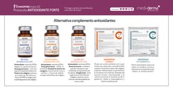 Alternativa complemento antioxidantes
Protege y potencia las defensas
naturales de la piel
Protocolo ANTIOXIDANTE FORTE
SESVI