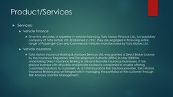 Tata Motors CRM and DMS Overview | PDF | Customer Relationship ...
