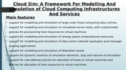 CloudSim Architecture Overview | PDF | Data Center | Cloud Computing