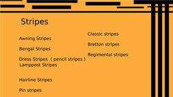Types of Stripes and Checks Patterns | PDF | Weaving | Clothing Industry
