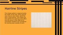 Types of Stripes and Checks Patterns | PDF | Weaving | Clothing Industry
