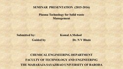 Plasma Technology in Waste Management | PDF | Waste Management ...