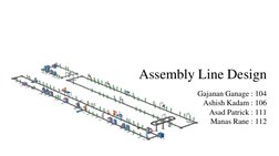 Assembly Line Design 
Gajanan Ganage : 104 
Ashish Kadam : 106 
Asad Patrick : 111 
Manas Rane : 112 
