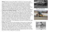 Mixing: To fully incorporate the additives with the soil, a rotary mixer makes 
several mixing passes until the materials are