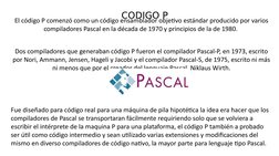 Introducción al Código P y su Estructura | PDF | Compilador | Lenguaje ...