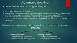 Introduction to Molecular Docking | PDF | Docking (Molecular ...