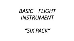 Six Basic Flight Instruments Explained | PDF | Altimeter | Airspeed