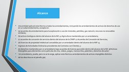 •
Una entidad aplicará esta Norma a todos los arrendamientos, incluyendo los arrendamientos de activos de derechos de uso 
en