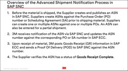 ASN Process | PDF | Receipt | Invoice