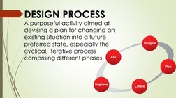 A purposeful activity aimed at 
devising a plan for changing an 
existing situation into a future 
preferred state, especiall