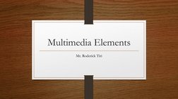 Key Elements of Multimedia Explained | PDF | Graphics | Multimedia