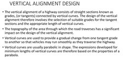 Vertical Alignment Road Design Guide | PDF | Transportation Engineering ...