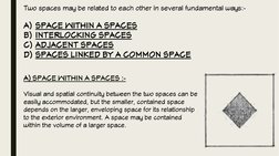 Spatial Relationships in Architecture | PDF | Shape | Space