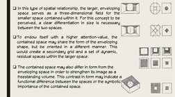 Spatial Relationships in Architecture | PDF | Shape | Space