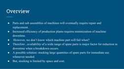 Spare Parts Inventory Management Guide | PDF | Inventory | Procurement