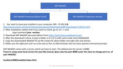 For more www.onlinefioritrainings.com
1. You need to have java installed in your computer (JRE -JDK) 1.8
http://www.oracle.c