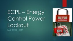 Ecpl Ribbon ECPL Lockout Safety Guidelines | PDF | Valve | Machines