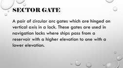 Sector Gate Examples Types of Dam Gates Explained | PDF | Dam | Spillway