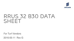 RRUS 32 B30 Datasheet Overview | PDF | Manufactured Goods ...