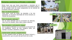 Para circulación peatonal:
Estas áreas, como los andes, las alamedas y las vías
peatonales, se encuentra destinadas de forma