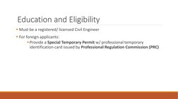DPWH Project Engineer Accreditation Guide | PDF | Engineer | Identity ...