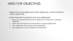 Objectives Higher Hierarchy of Objectives in Management | PDF | Goal | Design
