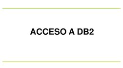 ACCESO A DB2
