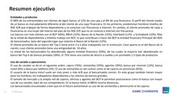 8
© 2018 Ipsos.
Entidades y productos
El 88% de los entrevistados son clientes de algún banco, el 12% de una caja y el 8% de