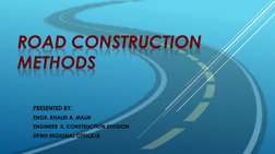 DPWH Road Construction Methods Overview | PDF | Road Surface | Concrete