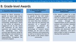 DepEd Awards and Recognition Guidelines | PDF | Kindergarten | Curriculum
