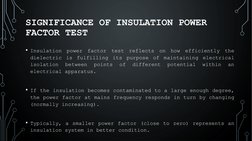 Insulation Power Factor Testing Guide | PDF | Transformer | Insulator ...