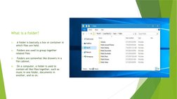 Understanding File Explorer Basics | PDF | Computer File | Human ...