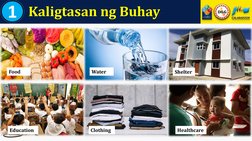 Kaligtasan ng Buhay
Food
Water
Shelter
Education
Clothing
Healthcare
1

