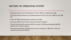 Overview of Platform Technologies | PDF | Operating System | Process ...