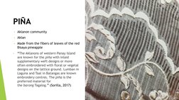 Philippine Traditional Weaving Styles | PDF | Weaving | Loom