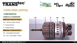 Transmisión Ford 6R80: Manual y Diagramas | PDF | Embrague | Engranaje
