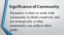 Community Dynamics and Action Explained | PDF | Empowerment | Community