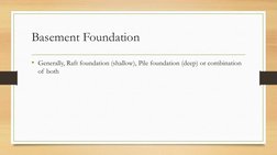 Basement Construction Methods and Details | PDF | Foundation ...
