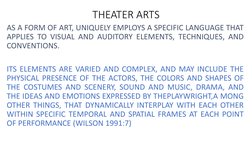 Philippine Theater and Performance Art | PDF | Theatre | Performance Art