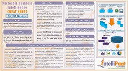 MSBI Tools Overview Cheat Sheet | PDF | Share Point | Microsoft Sql Server