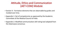 AETCOM Module Overview for Medical Graduates | PDF | Curriculum | Learning