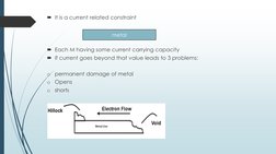 It is a current related constraint
Each M having some current carrying capacity
If current goes beyond that value leads to