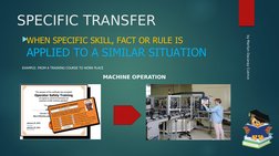 Specific Transfer Examples Types of Transfer of Learning Explained | PDF | Learning | Education Theory