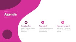 Play with it
Introduction
What is Complex number
Structure of it
Basics of it
How can we use it
Converting between polar 
and