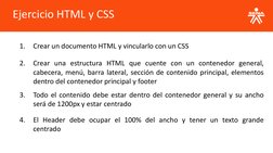 Ejercicios Prácticos de HTML y CSS | PDF | Hojas de estilo en cascada ...