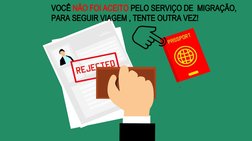 VOCÊ NÃO FOI ACEITO PELO SERVIÇO DE  MIGRAÇÃO,
PARA SEGUIR VIAGEM , TENTE OUTRA VEZ!
.
.
