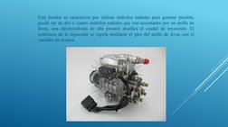 Esta bomba se caracteriza por utilizar émbolos radiales para generar presión, 
puede ser de dos o cuatro émbolos radiales que